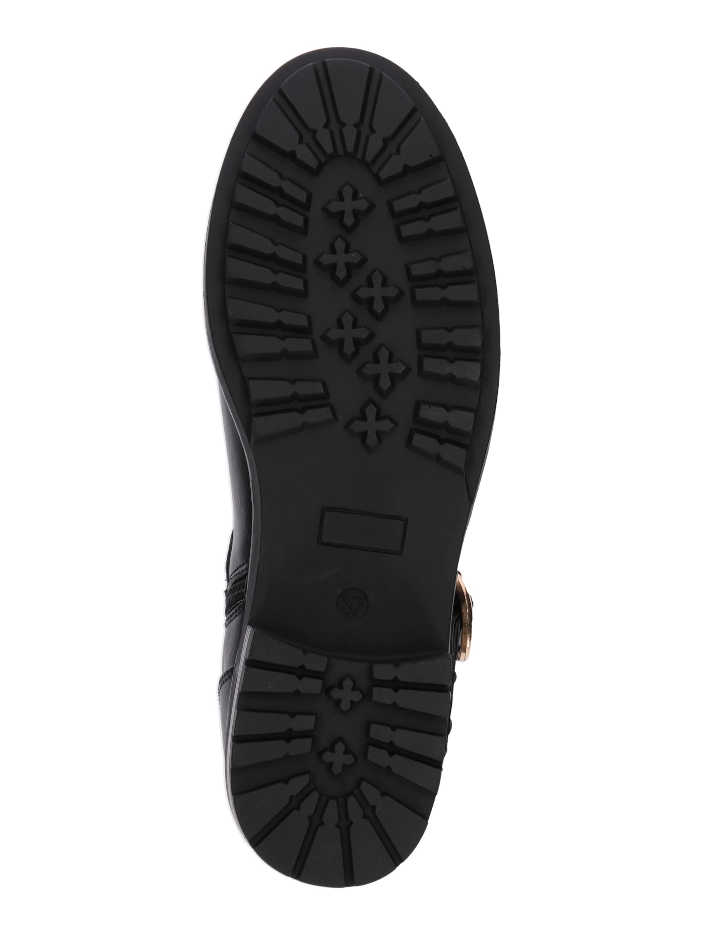 ABOUT YOU Боти 'Hanne' в черно: долна страна