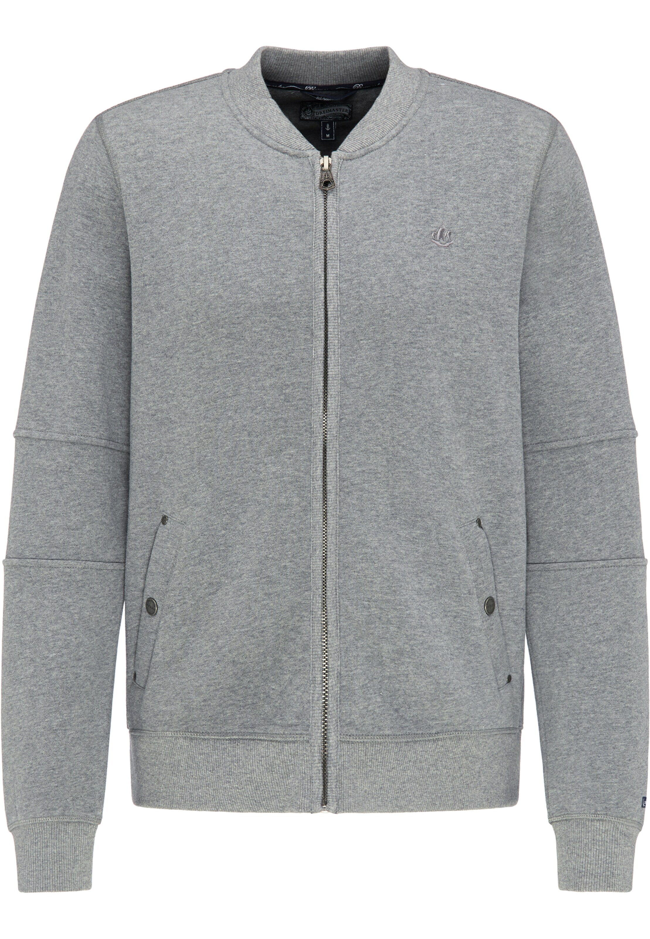 DREIMASTER - Sweatvest in de kleur Grijs