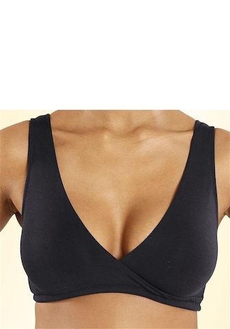 PETITE FLEUR Triangle Nursing bra in Black