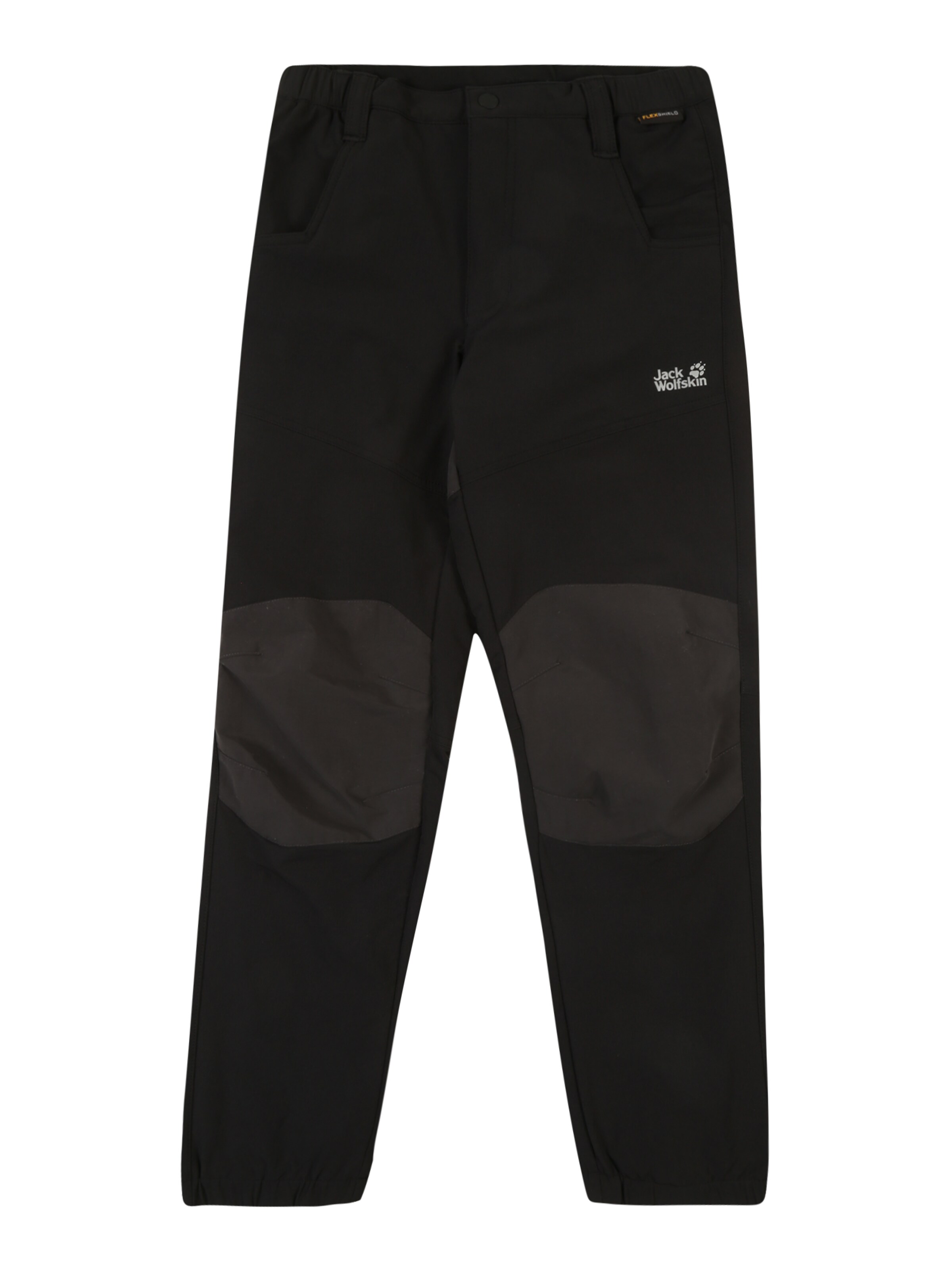 JACK WOLFSKIN - Sportbroek 'RASCAL WINTER PANTS KIDS' in de kleur Zwart