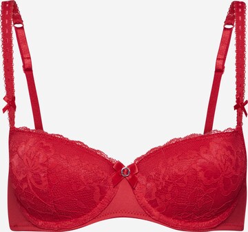 Hunkemöller Regular BH 'Maya' in Rood: voorkant