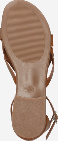 ABOUT YOU T-bar sandals 'Jody' in Brown