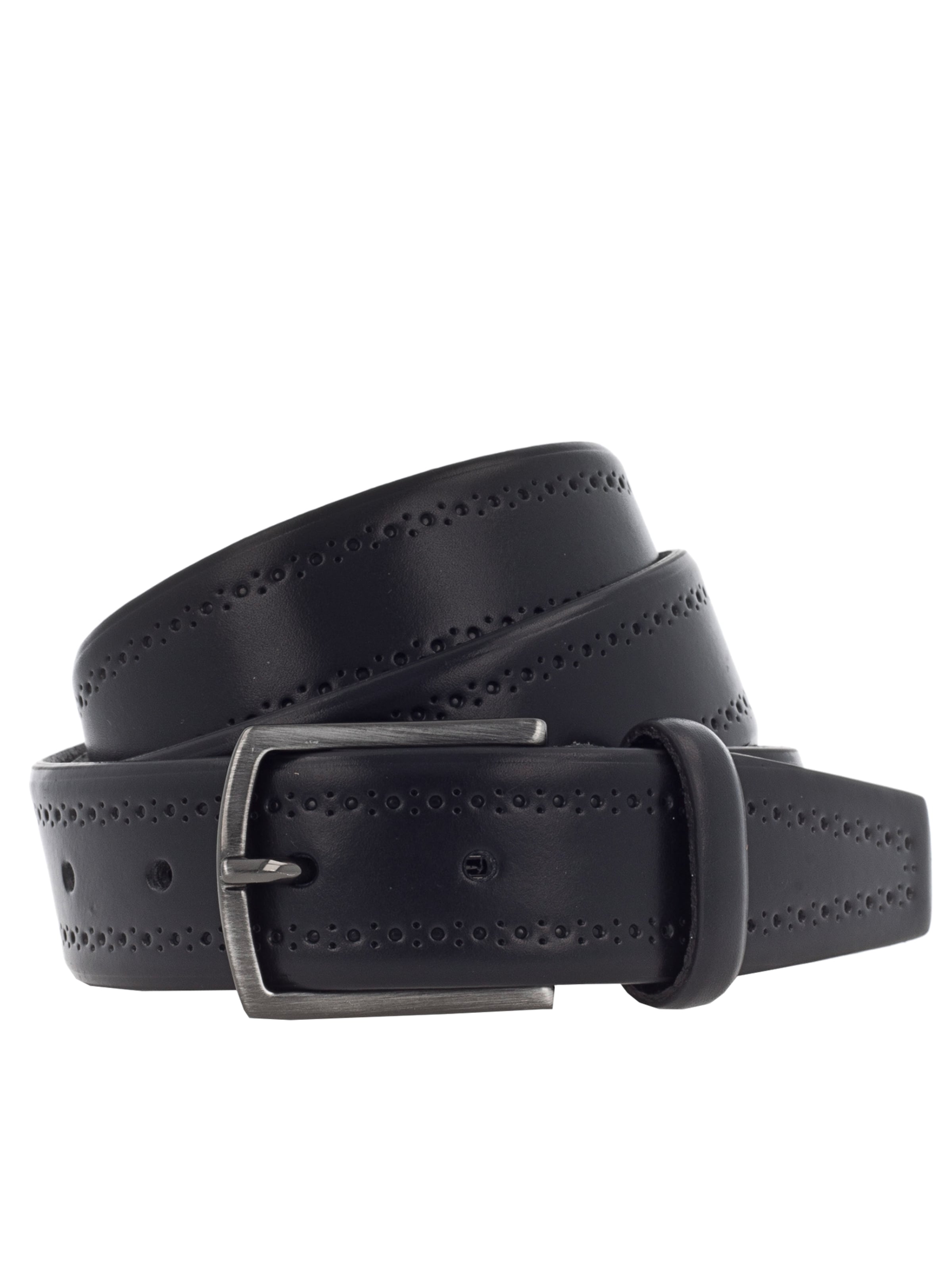 Cintura 'Airbrush 3.5cm' di VANZETTI in nero: frontale