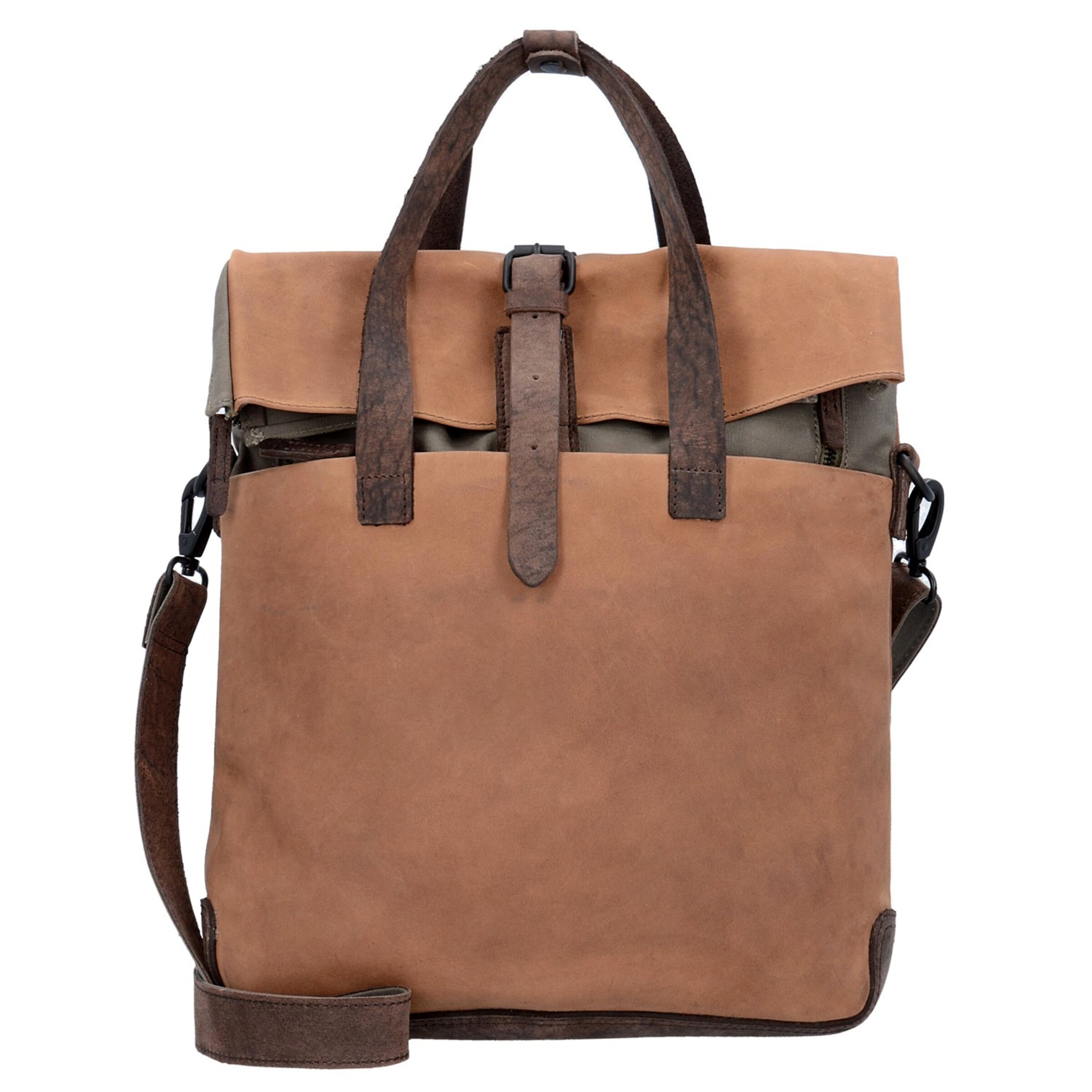 Borsa portadocumenti 'Twister' di Harold's in beige: frontale
