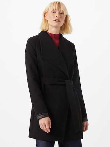 VERO MODA Between-Seasons Coat 'CALASISSEL' in Black: front