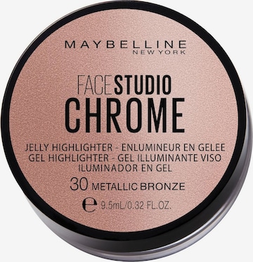 MAYBELLINE New York Highlighter 'Facestudio Chrome Jelly' in Bronze: predná strana