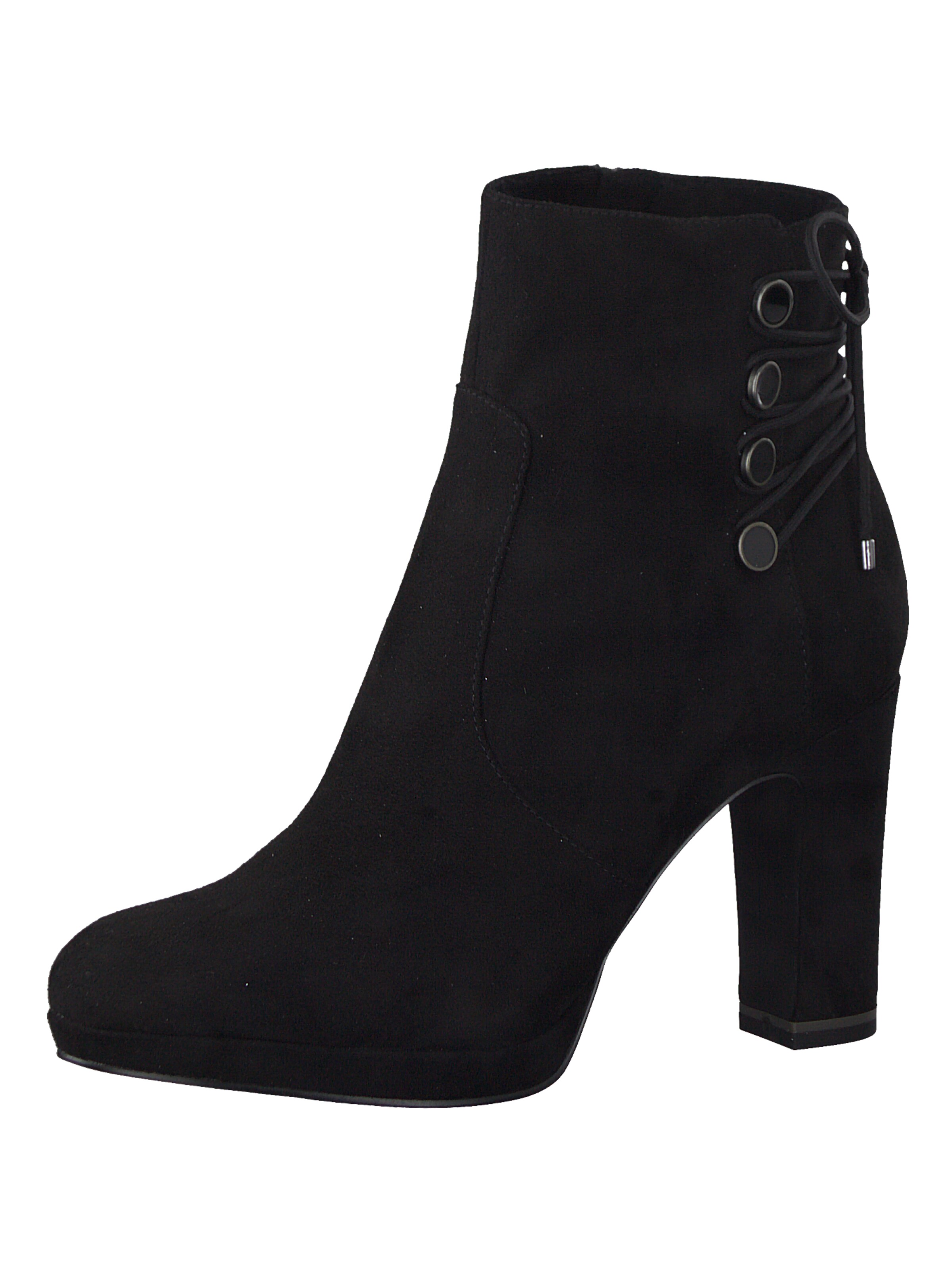 TAMARIS - Enkellaarsjes in de kleur Zwart