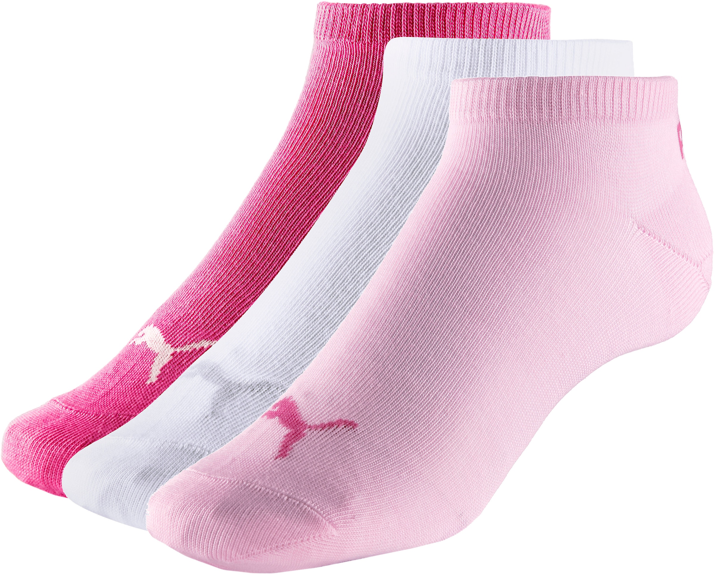 PUMA Füßlinge in Pink: Vorderseite