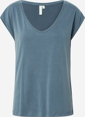 T-shirt 'Kamala' PIECES en bleu : devant