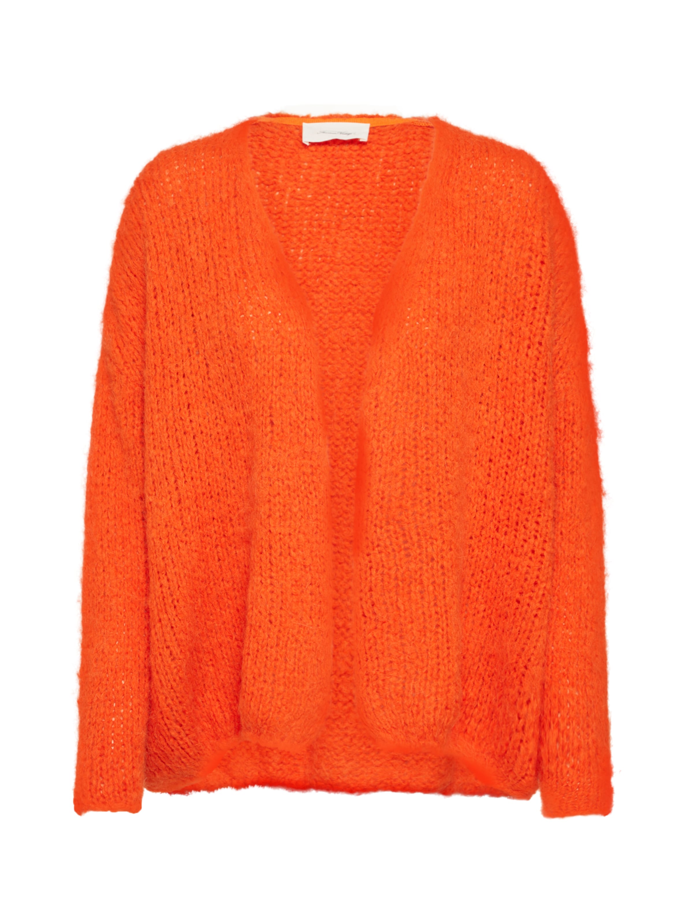 AMERICAN VINTAGE - Gebreid vest 'BOO272BH19' in de kleur Oranjerood