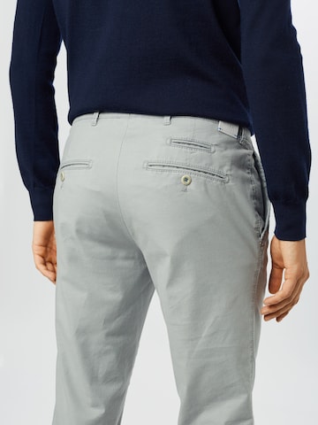 BRAX Slim fit Chino Pants 'Fabio In' in Grey