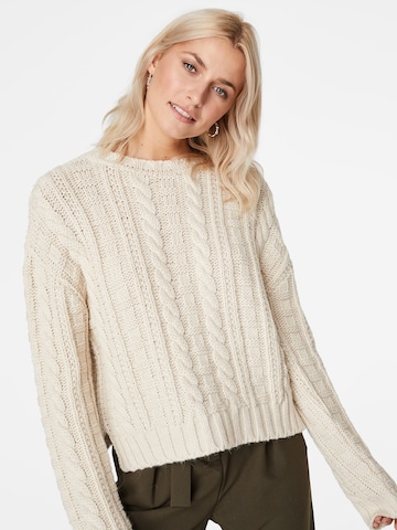 LeGer by Lena Gercke Pullover 'Soraya' in Beige: predná strana