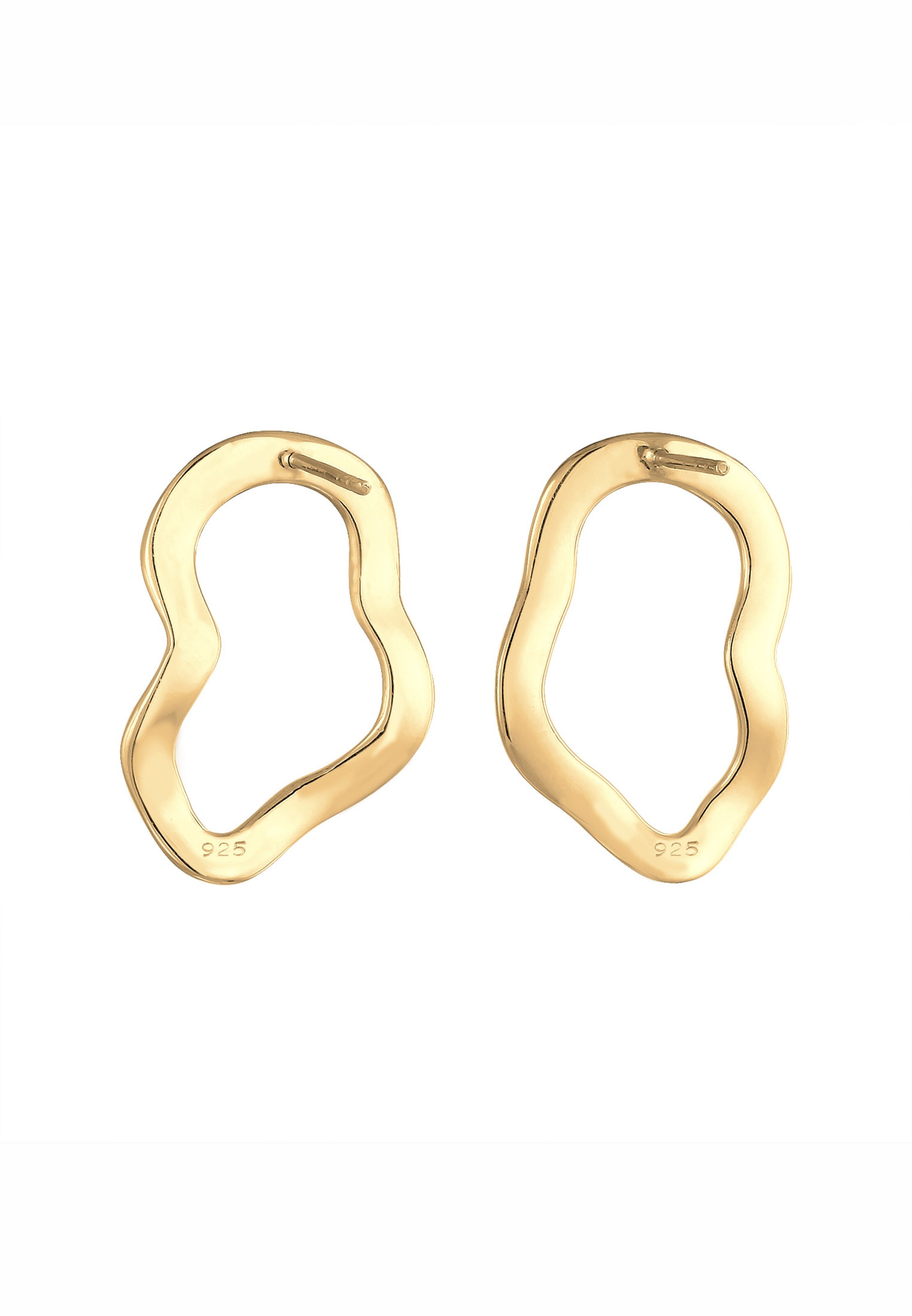 ELLI Earrings 'Organic' in Gold