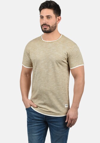 !Solid Rundhalsshirt 'Rigos' in Beige: predná strana