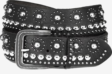 Maze Belt 'MG18-05' in Black: front