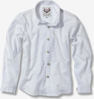 STOCKERPOINT Regular fit Button Up Shirt 'Mika 2' in White: front