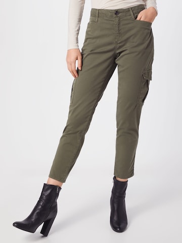 Tapered Pantaloni cu buzunare 'Samira' de la Soyaconcept pe verde: față