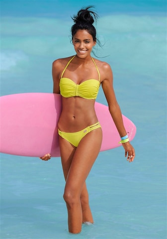 BUFFALO Bandeau Bikini felső - sárga