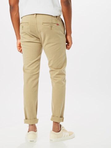 LEVI'S ® - Slimfit Calças chino 'XX Chino Slim II' em bege