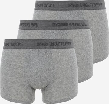 DRYKORN Boxershorts 'CORBIN' in Grau: predná strana