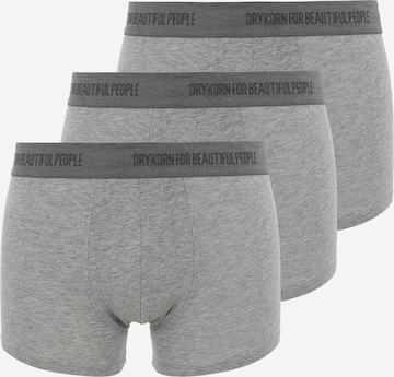 DRYKORN Boxershorts 'CORBIN' in Grijs: voorkant