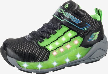 SKECHERS Sneakers 'High Blinkies' in Groen: voorkant