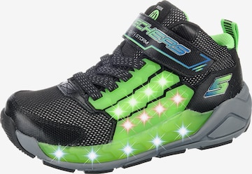 SKECHERS Sneakers 'High Blinkies' in Green: front