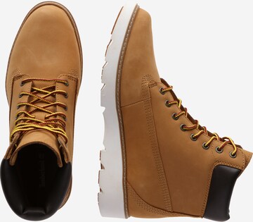 TIMBERLAND Šněrovací kozačky 'Keekey Field' – hnědá