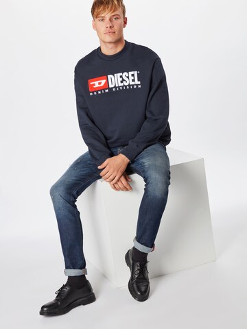 Sweat-shirt 'S Crew Division' DIESEL en bleu