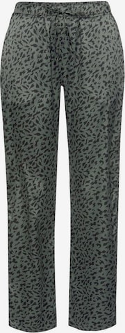 LASCANA - Pantalón de pijama en verde: frente