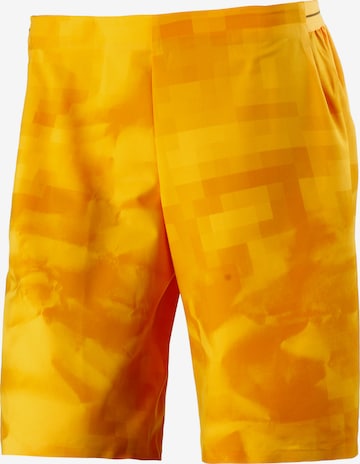ADIDAS PERFORMANCE Shorts in Yellow: front