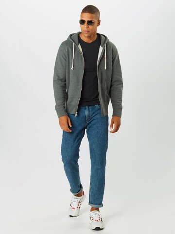 LEVI'S ® - Ajuste regular Sudadera con cremallera 'New Original' en gris