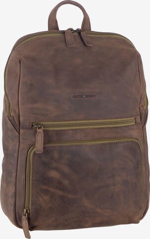 GREENBURRY Backpack in Green: front
