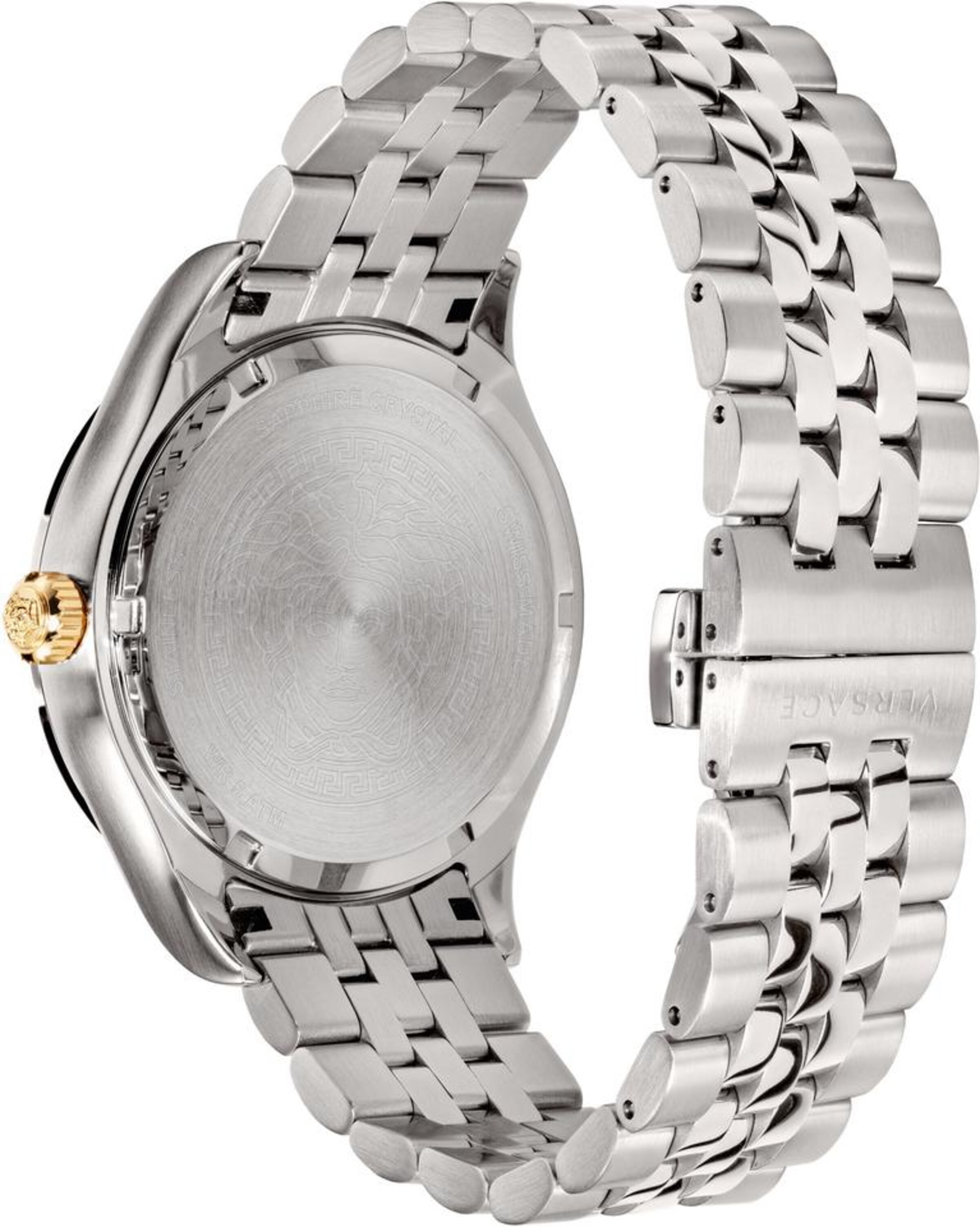 VERSACE Analog Watch in Silver