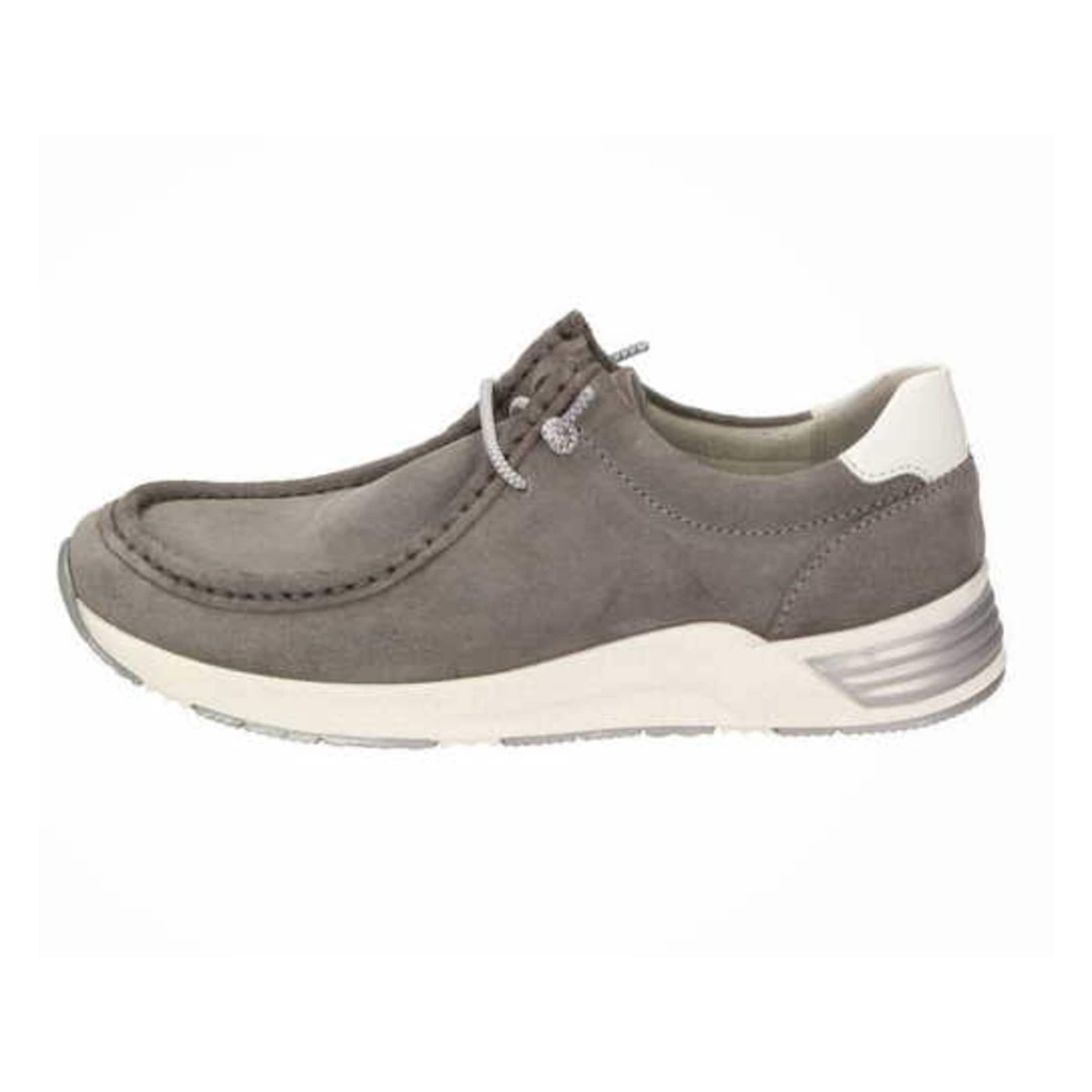 SIOUX Lace-up shoe in Grey: front