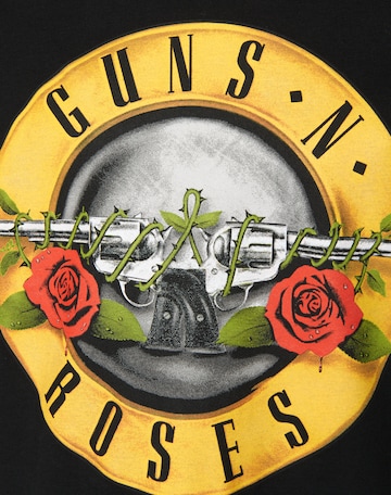 Mister Tee Shirt 'Guns n‘ Roses' in Zwart