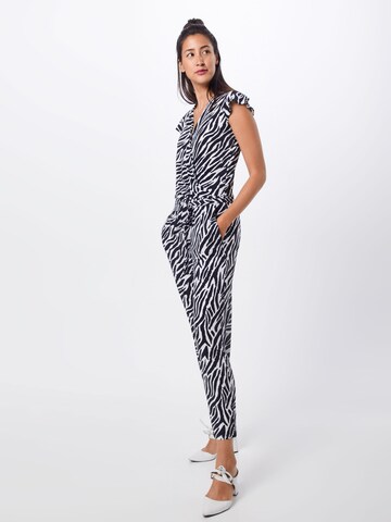 COMMA Jumpsuit in Zwart: voorkant