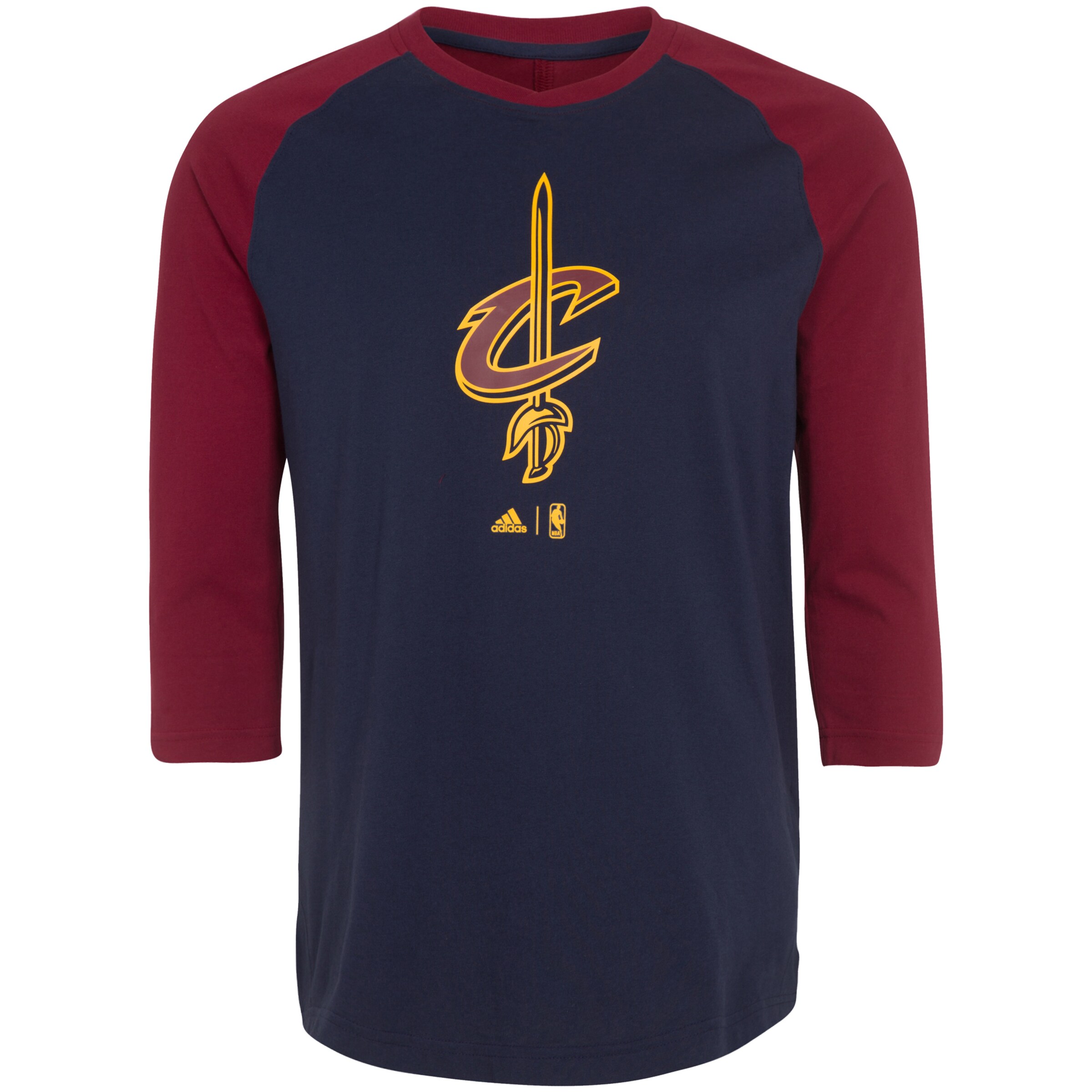 ADIDAS PERFORMANCE - Functioneel shirt 'Cleveland Cavaliers SMR RN' in de kleur Donkerblauw