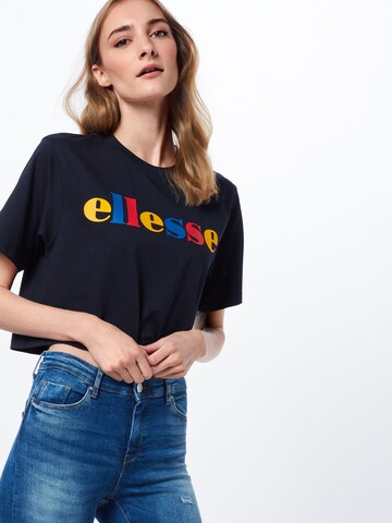 ELLESSE Shirt 'RALIA' in Zwart: voorkant