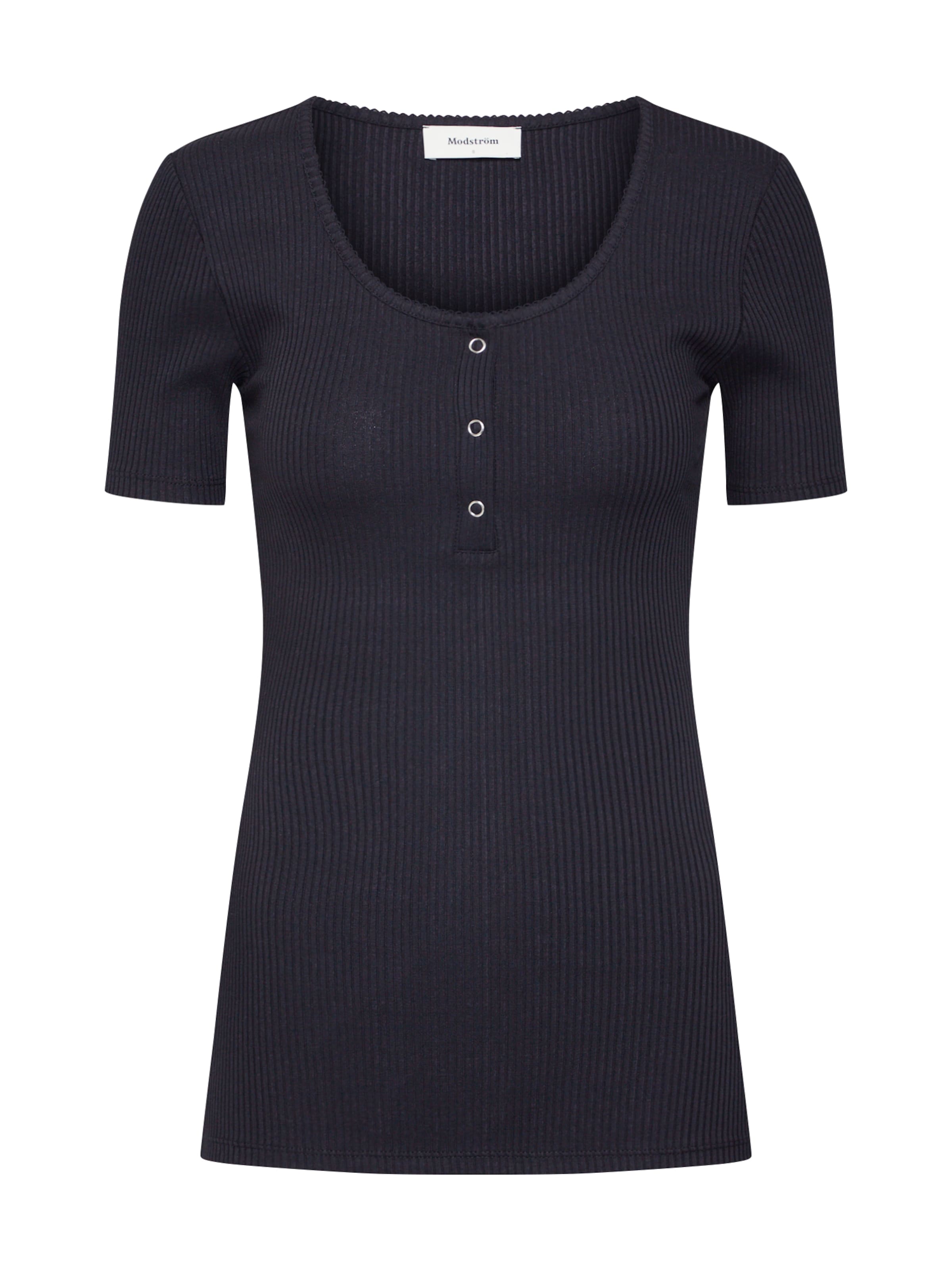 Tricou 'Orson' de la modström pe negru: față