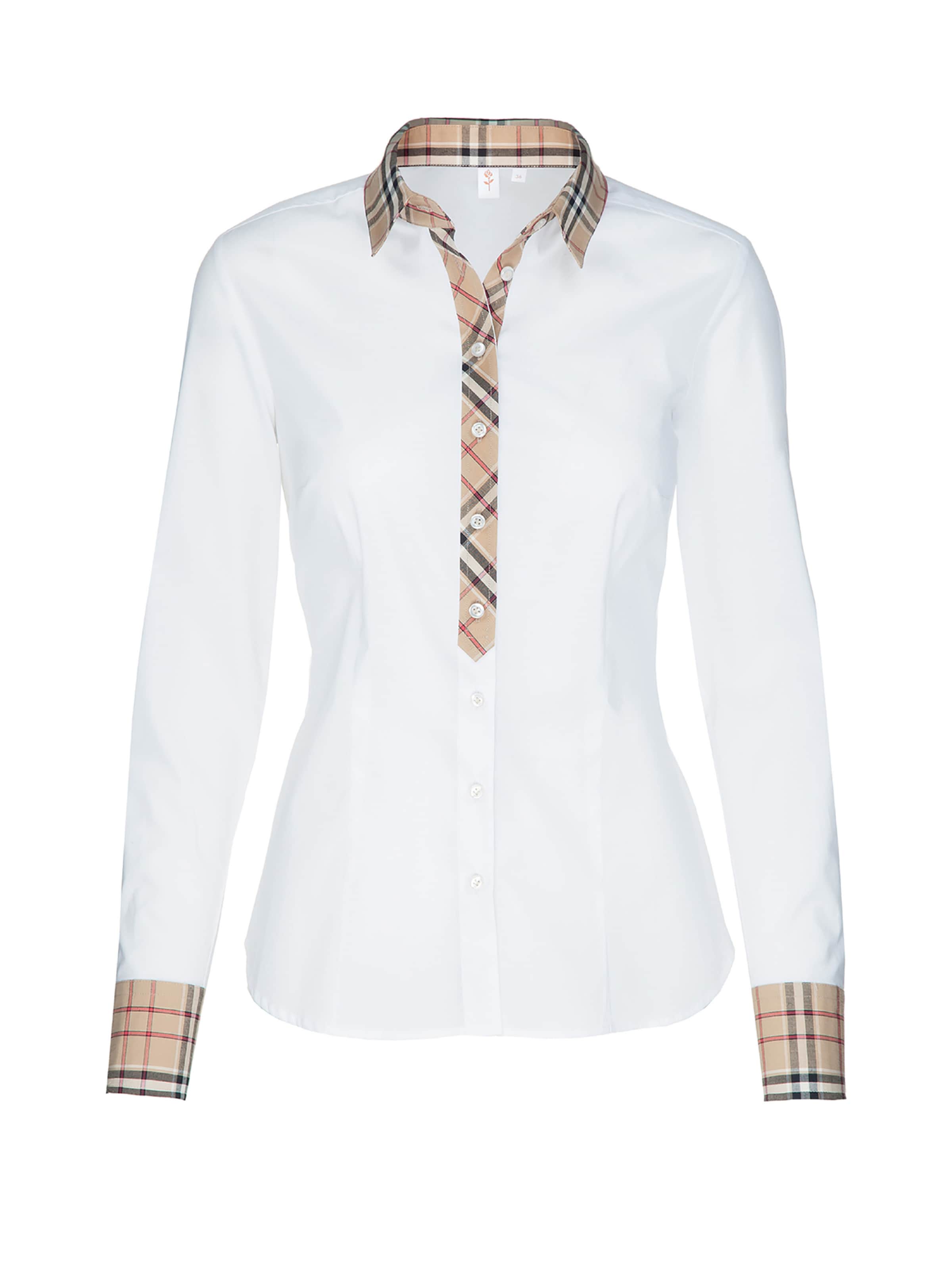 SEIDENSTICKERBluza - bijela boja: prednji dio