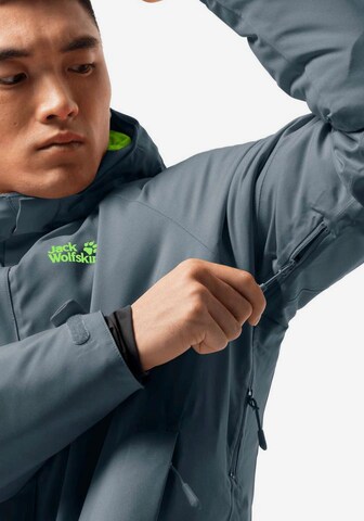 JACK WOLFSKIN Outdoorjacke 'Troposphere' in Grau