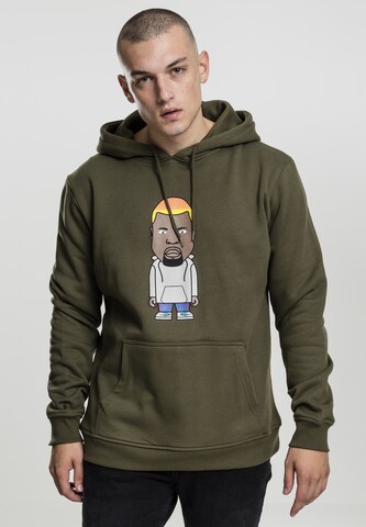 Mister Tee Sweatshirt 'Name One' in Grün: Vorderseite