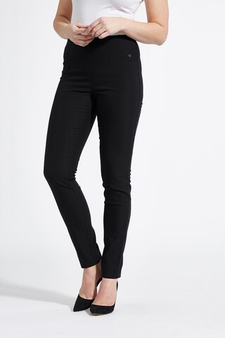 LAURIE Slimfit Hose 'Vicky' in Schwarz: Vorderseite