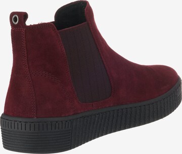 GABOR Chelsea boots in Rood