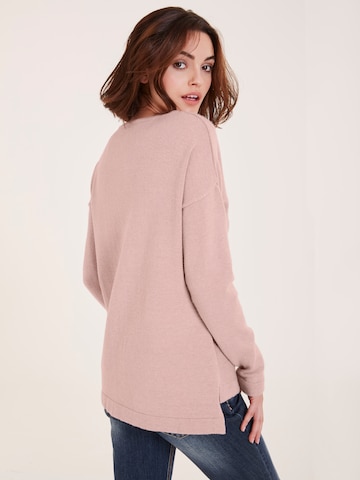 heine Pullover in Pink: Rückseite