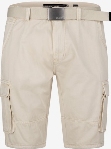 Regular Pantalon ' Blixt ' INDICODE JEANS en blanc : devant