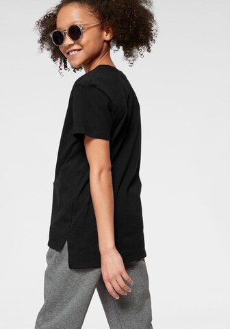 juoda Nike Sportswear Marškinėliai 'Futura'
