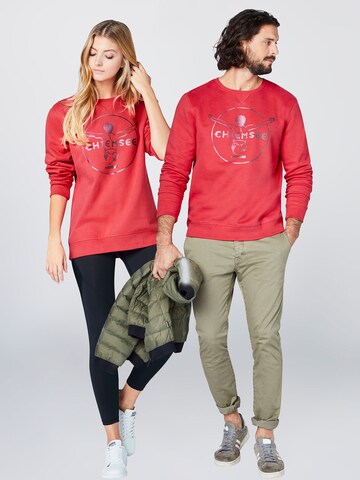 CHIEMSEE Regular fit Sweatshirt i röd