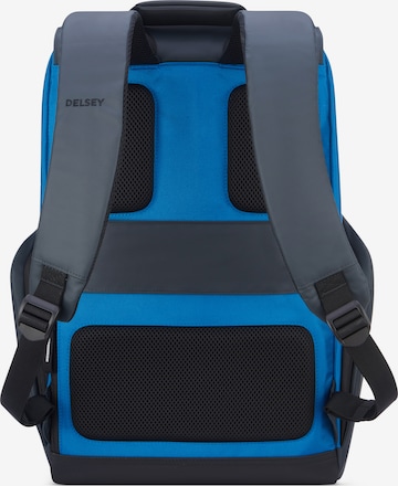 Delsey Paris Rugzak 'Securflap' in Blauw